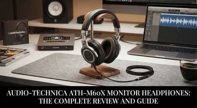 Audio-Technica ATH-M60x Monitor Headphones