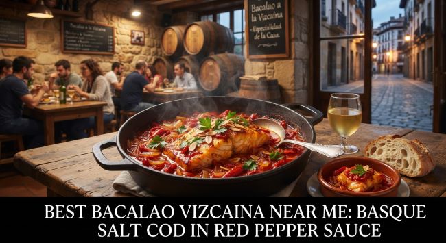 Best Bacalao Vizcaina Near Me