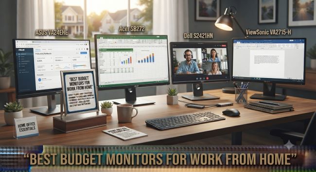 Best Budget Monitors for Work From Home