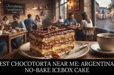 Best Chocotorta Near Me