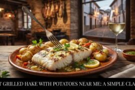Best Grilled Hake with Potatoes Near Me