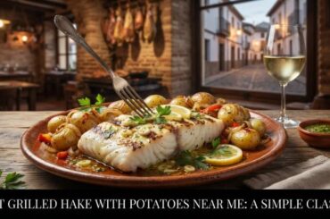 Best Grilled Hake with Potatoes Near Me