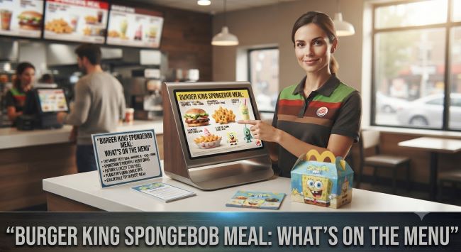 Burger King SpongeBob Meal