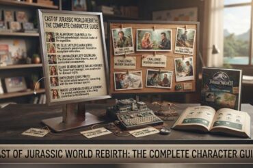Cast of Jurassic World Rebirth