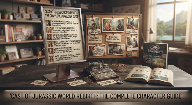 Cast of Jurassic World Rebirth