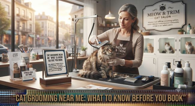 Cat Grooming Near Me