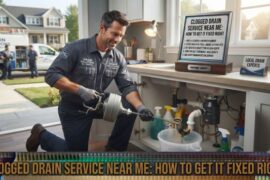 Clogged Drain Service Near Me