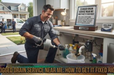 Clogged Drain Service Near Me