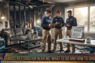 Fire Damage Restoration Near Me