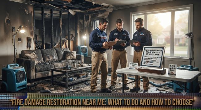 Fire Damage Restoration Near Me