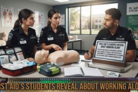 First Aid’s Students Reveal About Working Alone