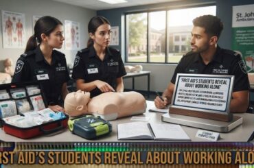 First Aid’s Students Reveal About Working Alone
