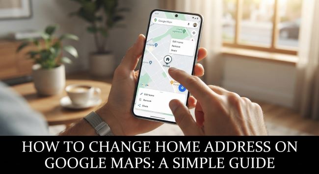 How to Change Home Address on Google Maps