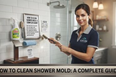 How to Clean Shower Mold