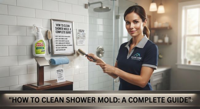 How to Clean Shower Mold