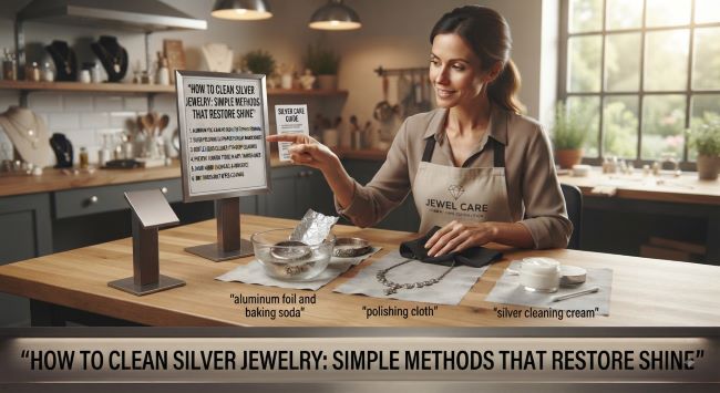 How to Clean Silver Jewelry