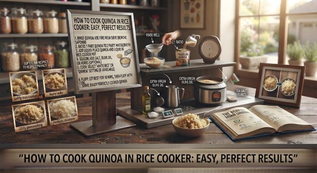 How to Cook Quinoa in Rice Cooker