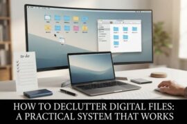 How to Declutter Digital Files