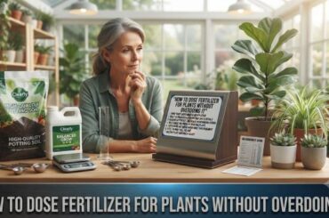 How to Dose Fertilizer for Plants