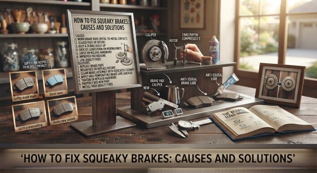How to Fix Squeaky Brakes