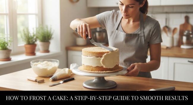 How to Frost a Cake