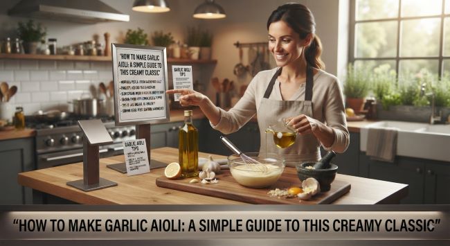 How to Make Garlic Aioli