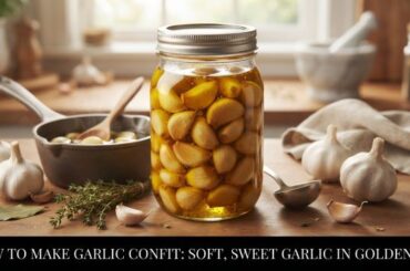 How to Make Garlic Confit