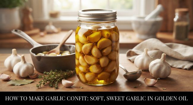 How to Make Garlic Confit