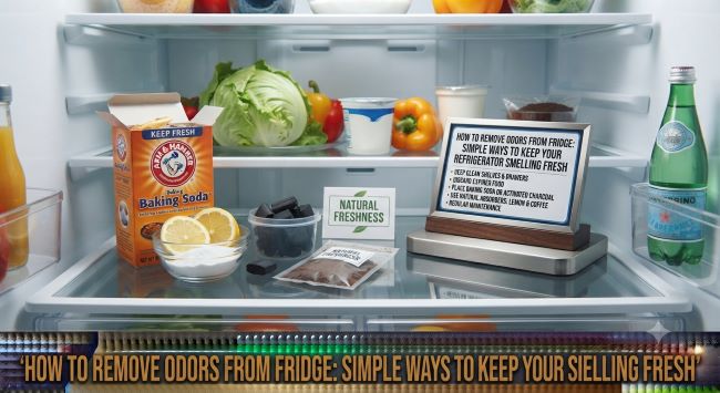 How to Remove Odors From Fridge