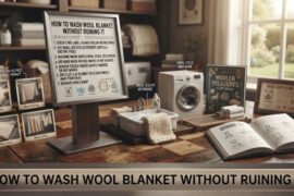 How to Wash Wool Blanket