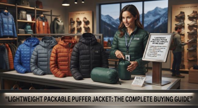 Lightweight Packable Puffer Jacket