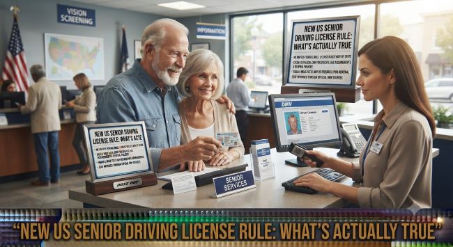 New US Senior Driving License Rule