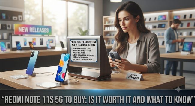 Redmi Note 11S 5G to Buy