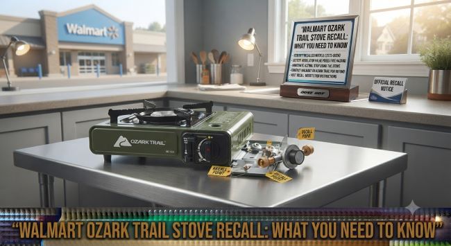 Walmart Ozark Trail Stove Recall