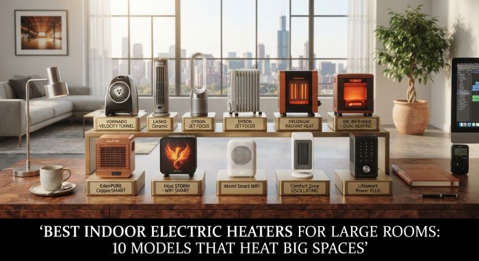 Best Indoor Electric Heaters for Large Rooms