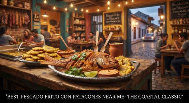 Best Pescado Frito con Patacones Near Me
