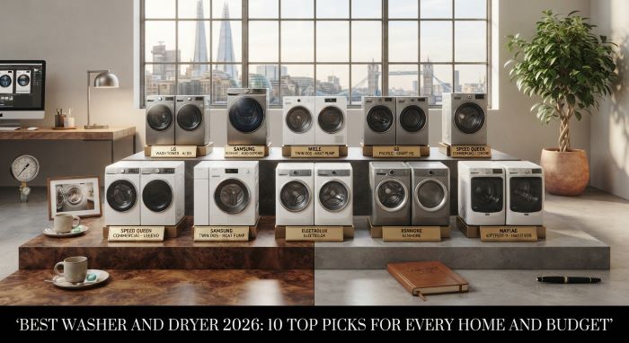 Best Washer and Dryer 2026