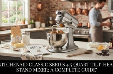 KitchenAid Classic Series 4.5 Quart Tilt-Head Stand Mixer