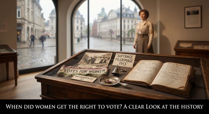 When Did Women Get the Right to Vote
