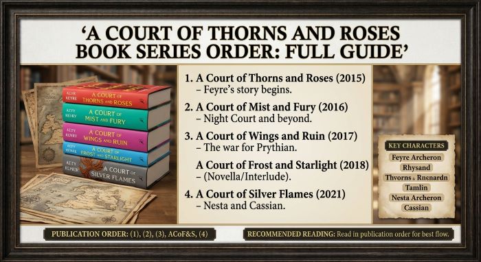 A Court of Thorns and Roses Book Series Order