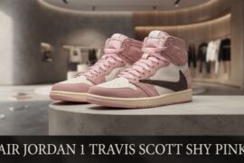 Air Jordan 1 Travis Scott Shy Pink