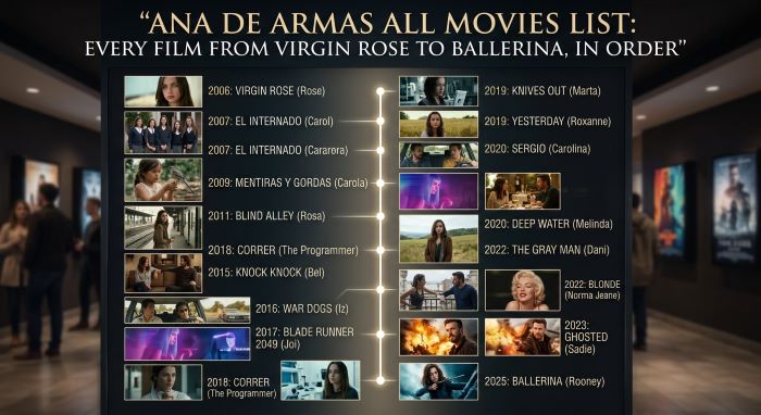 Ana de Armas All Movies List