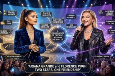 Ariana Grande and Florence Pugh