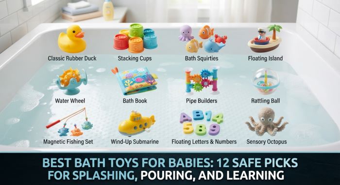 Best Bath Toys for Babies