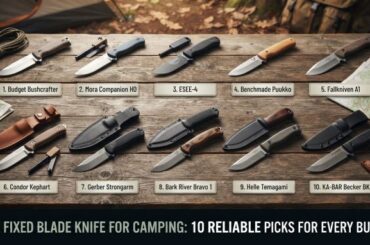 Best Fixed Blade Knife for Camping