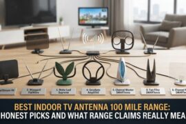 Best Indoor TV Antenna 100 Mile Range