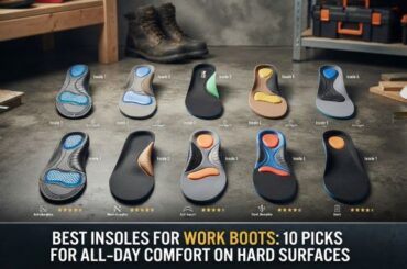 Best Insoles for Work Boots