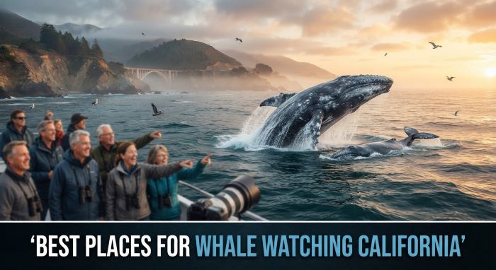 Best Places for Whale Watching California