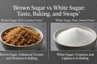 Brown Sugar vs White Sugar