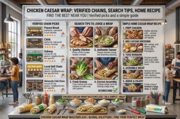 Chicken Caesar Wrap